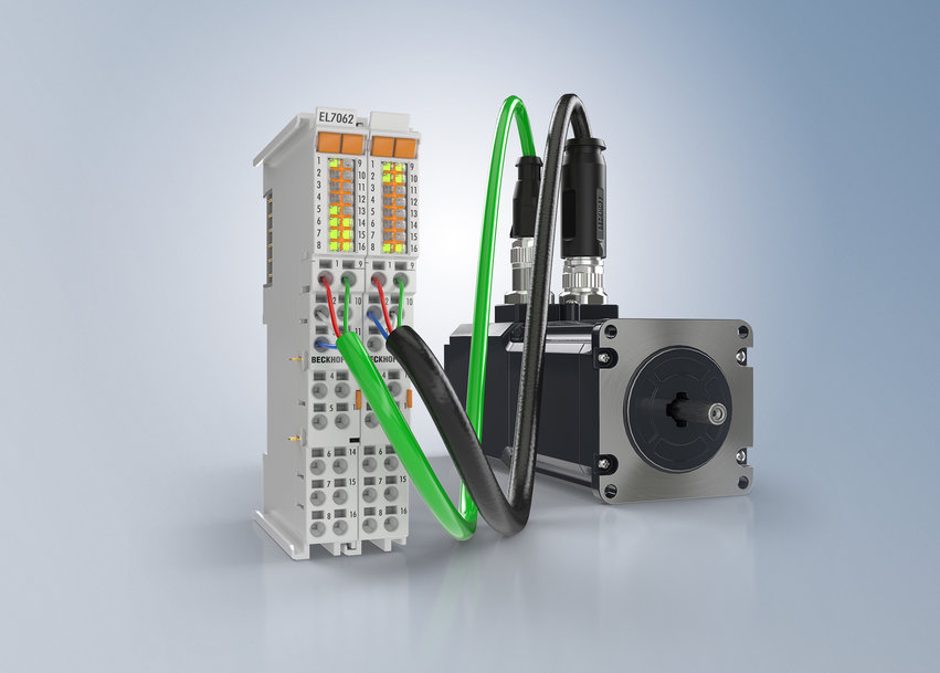 Flexible and cost-effective stepper motor terminal with 6 A total current